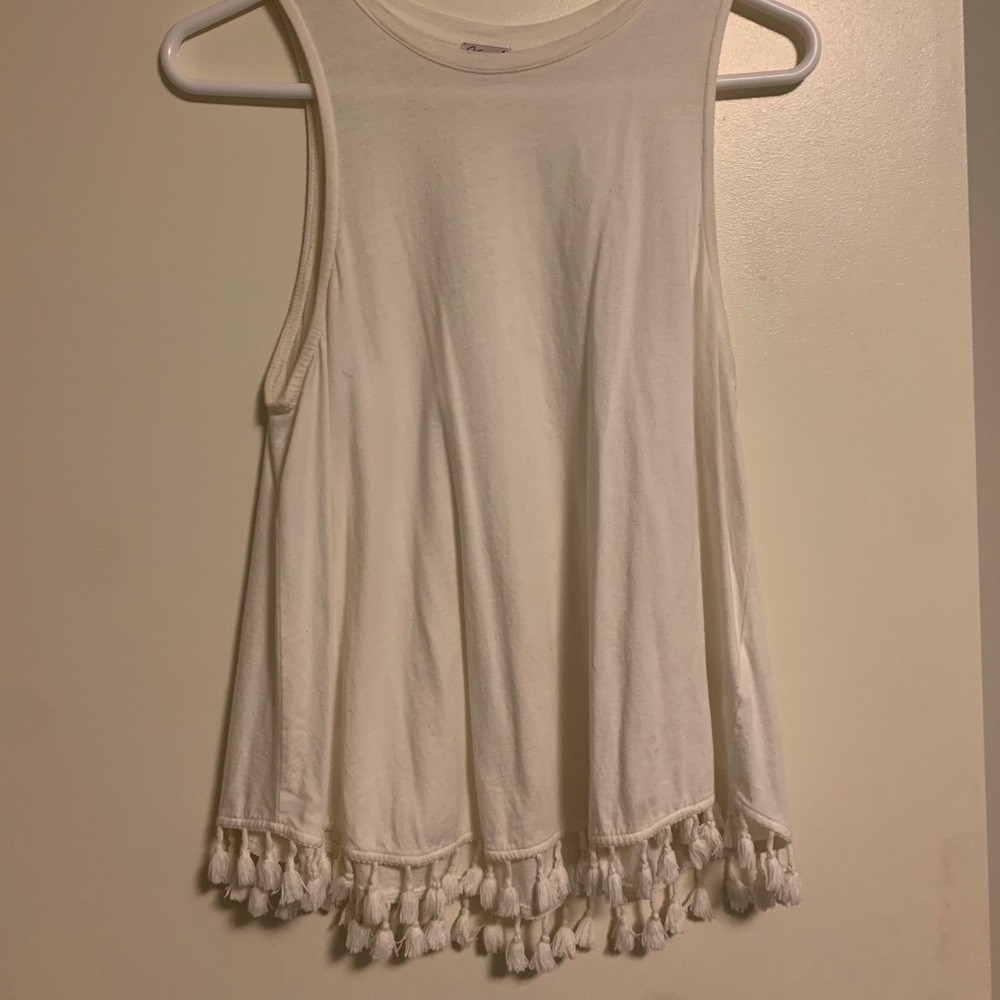 White Halter Neck tank top!